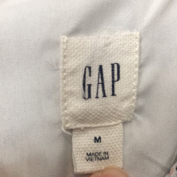 GAP dress Women's m Medium sleeveless tie-belt fit flare dress EUC Cottagecore - Picture 7 of 13